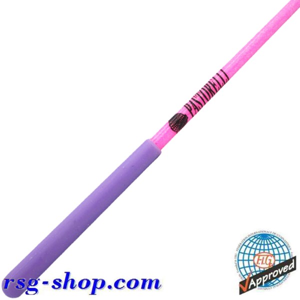 Stab 60cm Pastorelli Glitter Pink Grip Lilac FIG Art. 04577